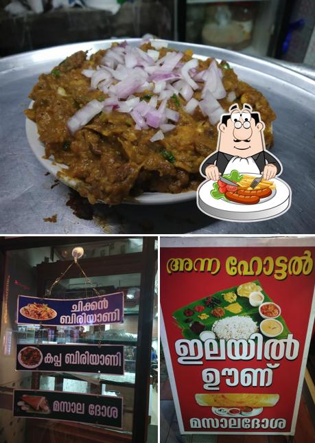 Food at Anna Hotel