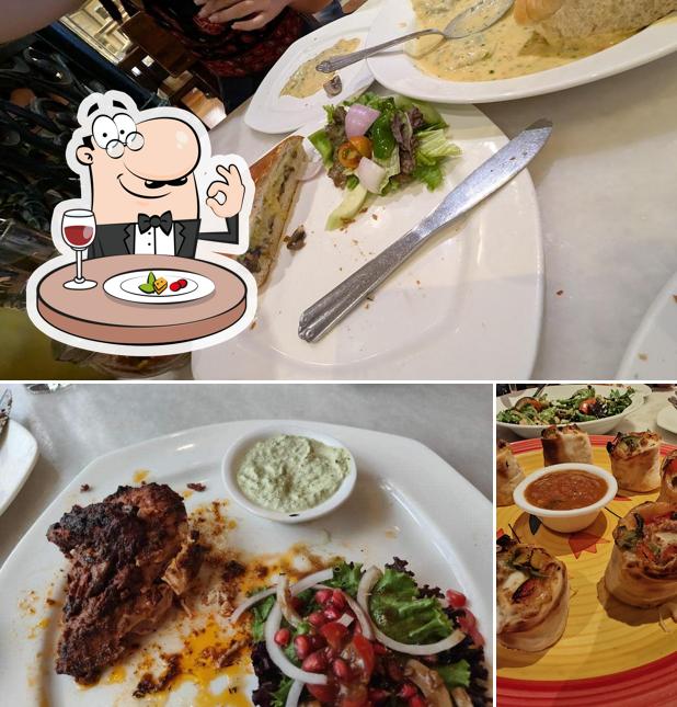 Food at Big Chill Cafe