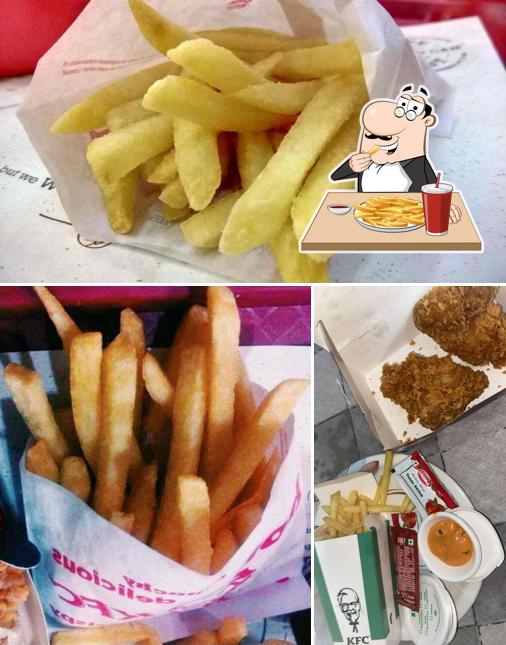 Order finger chips at Kfc
