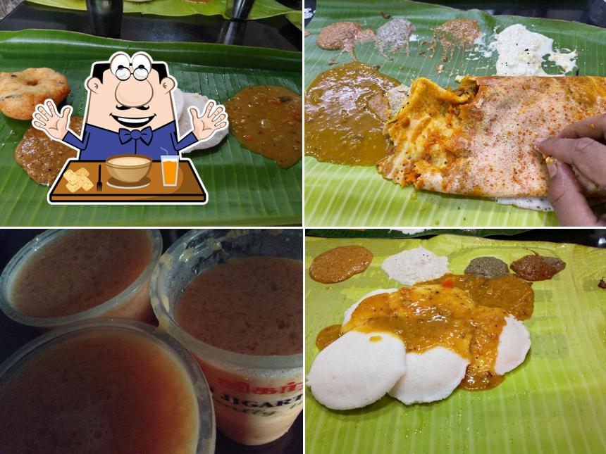 Meals at Murugan Idli Shop