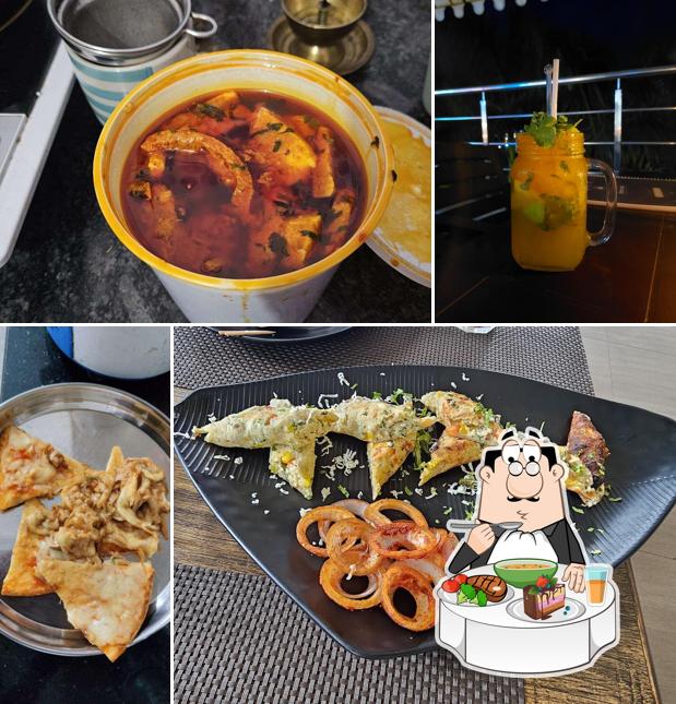 Hot and sour soup at Namak Restaurant & Q Lounge