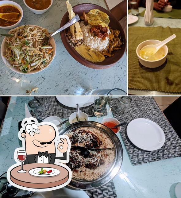 Meals at Paramount Restaurant