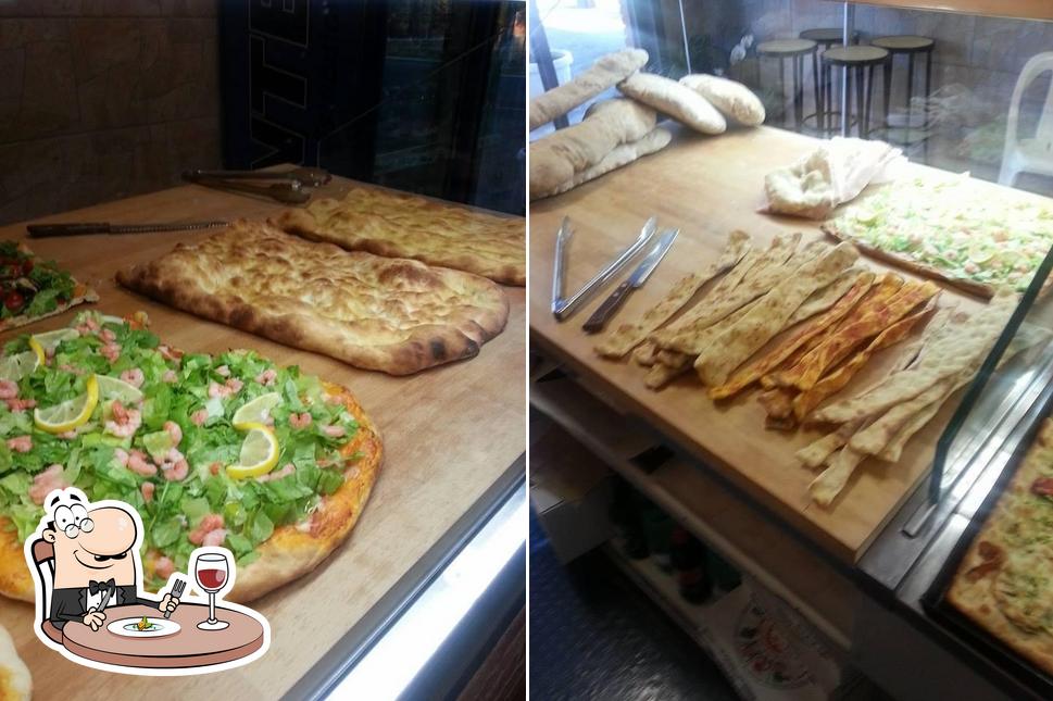 Platti al Pizzeria Metro C
