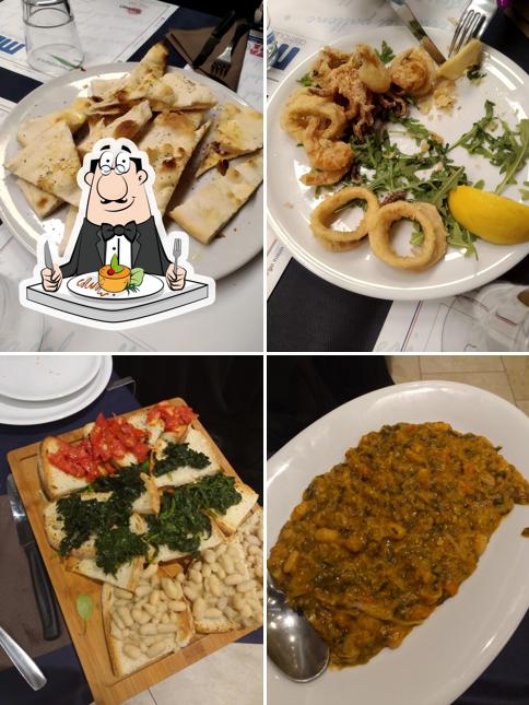 Platti al Osteria del Pallone