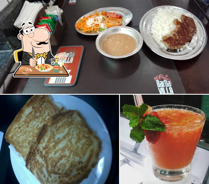 Platos en Bar da Villa X