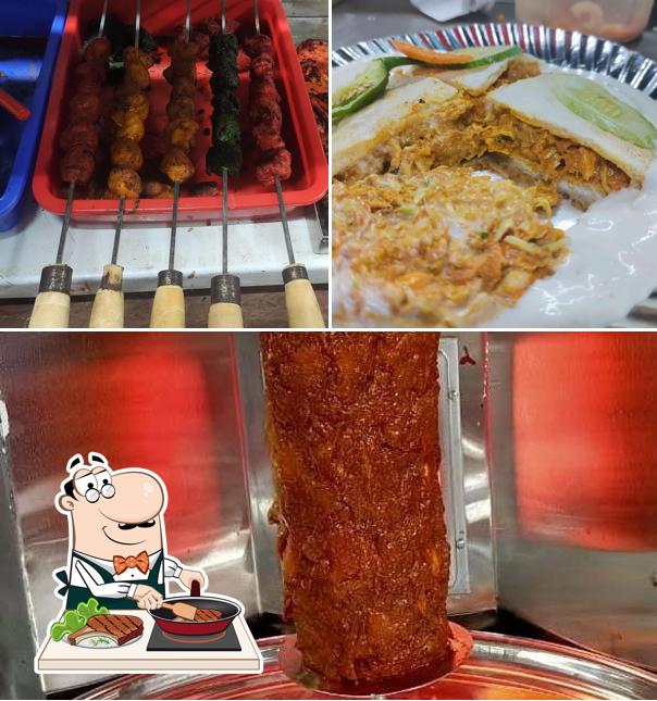 Pick meat dishes at DOT shawarma and BBQ