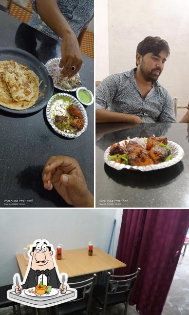 Among various things one can find food and interior at FR BIRYANI RASOEE