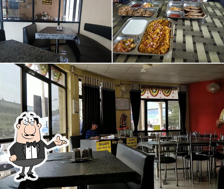 Gujju's is distinguished by interior and dessert
