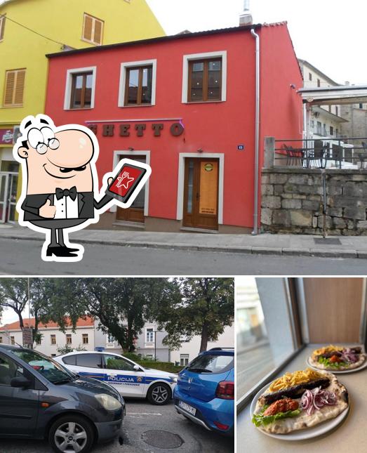 Gli esterni di Ghetto Pizzeria & Bistro