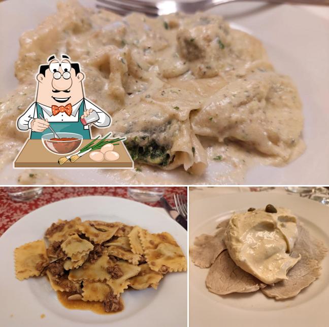 Ravioli al Le Cicale in Trattoria