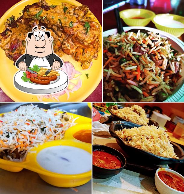 Meals at Mom's Biryani Cafe