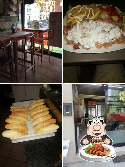 La foto della cibo e interni di Pizzeria Monfalcone
