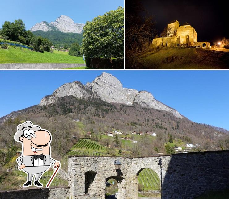 Gli esterni di Restaurant Schloss Sargans