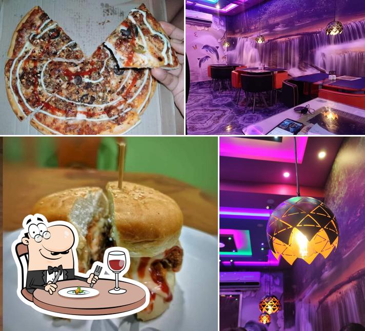 The restaurant's food and interior