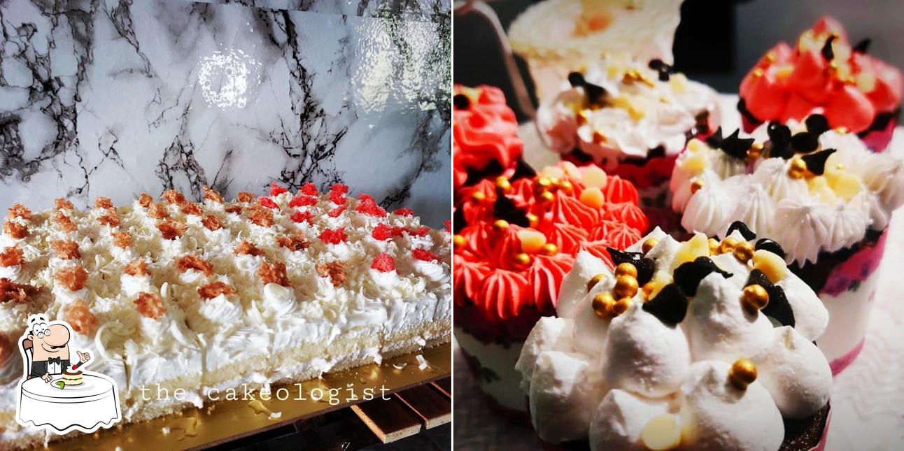 the cakeologist provides a variety of desserts