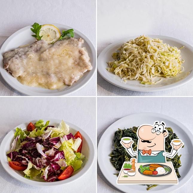 Platti al Ristorante Alfredo alla scaletta