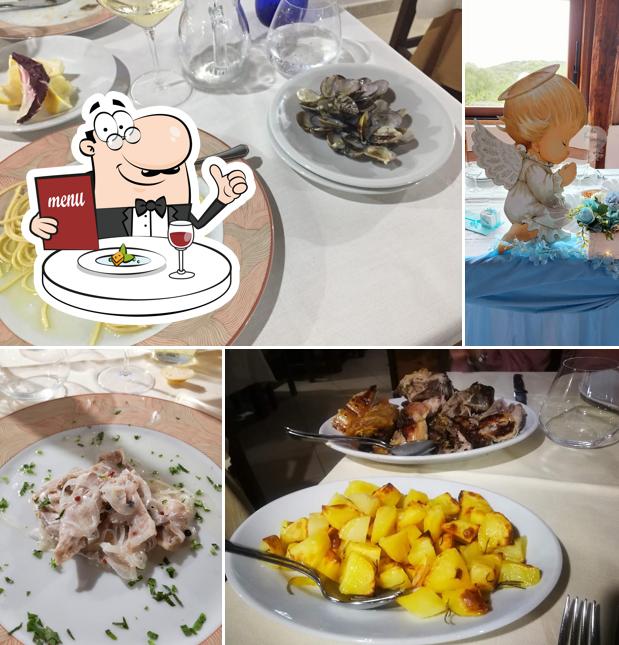 Cibo al Ristorante Sa Runda