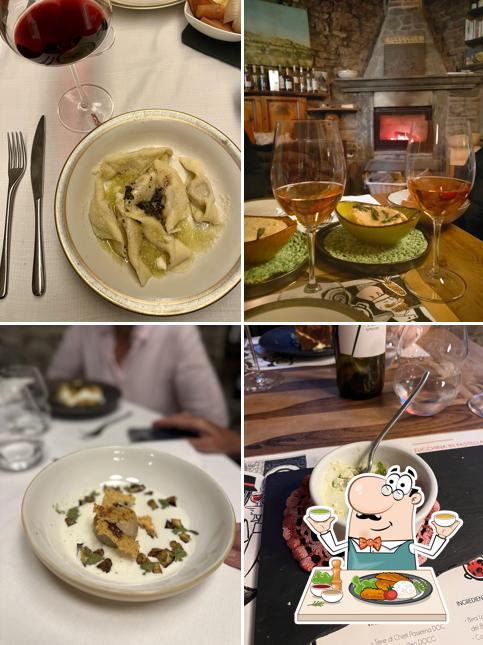 Cibo al Ristorante la Tana