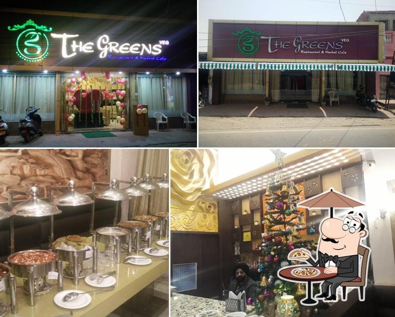 The exterior of The Greens Restaurant & Herbal Cafe