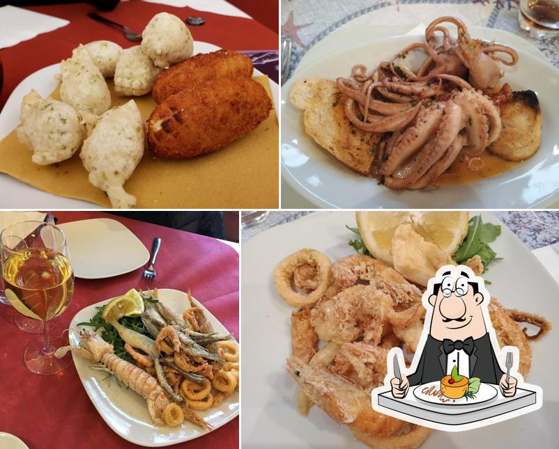 Cibo al Trattoria Pizzeria del Mare da Salvatore