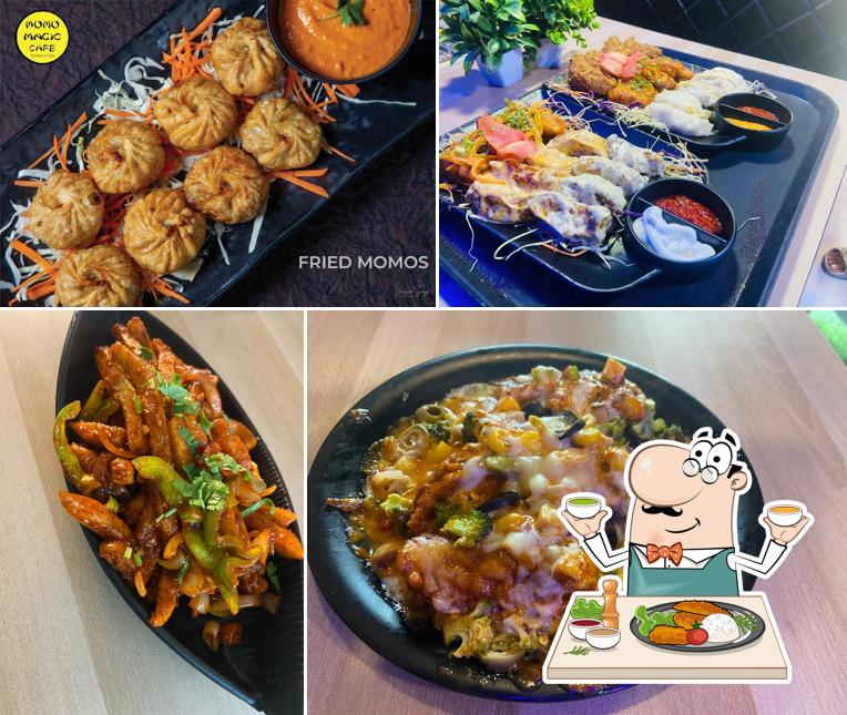 Food at Momo magic cafe