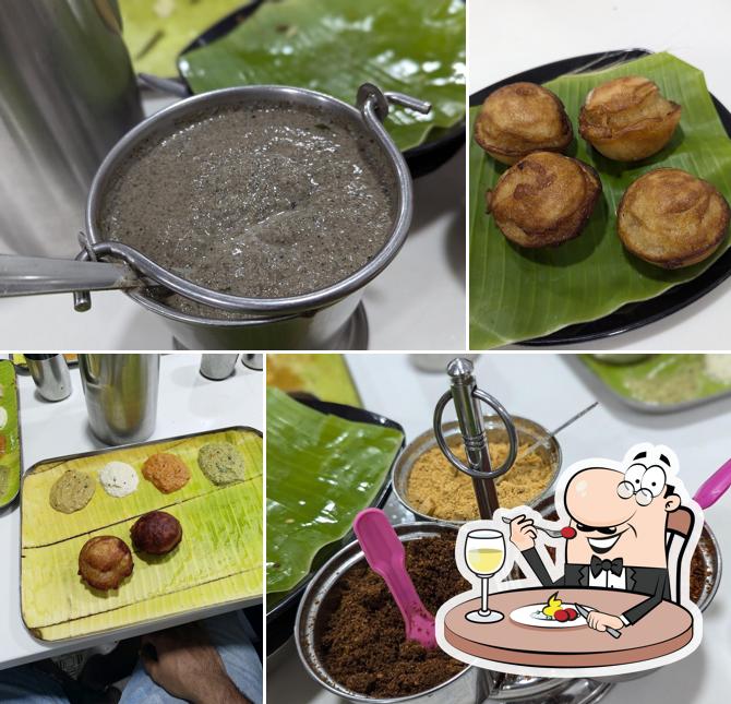 Food at Amman Vegetarian Restaurant அம்மன் சைவ உணவகம்