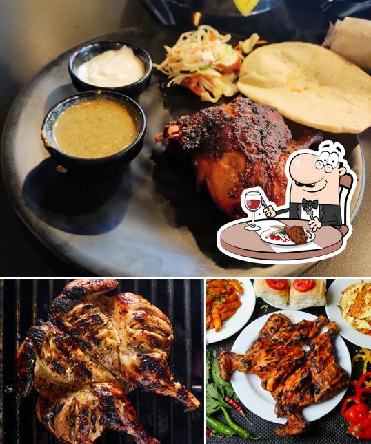There’s a selection of dishes for meat lovers
