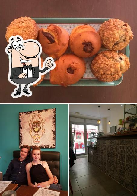 EDWIGE COFFEE se distingue par sa intérieur et nourriture