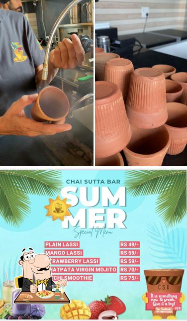 Food at Chai sutta bar