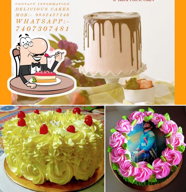 Delicious Cakes serves a variety of sweet dishes
