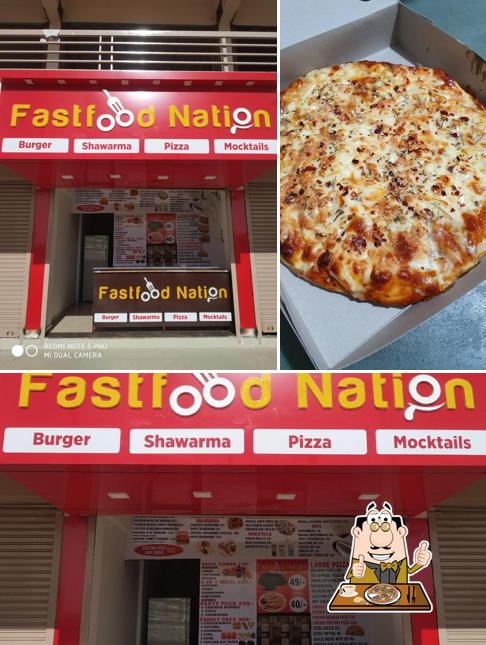 At Fast Food Nation(Non-veg), you can order pizza