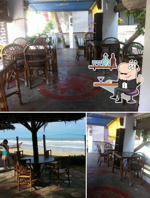 The interior of Garden View Restaurant