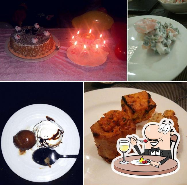 Food at Glaze Restaurant