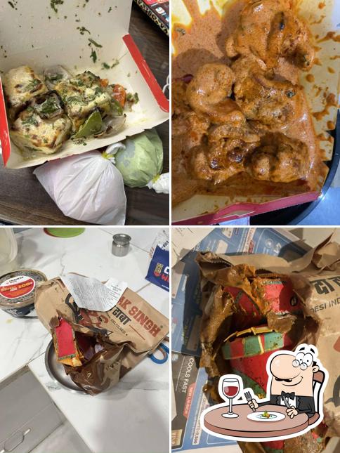 Food at Khadak Singh Da Dhaba
