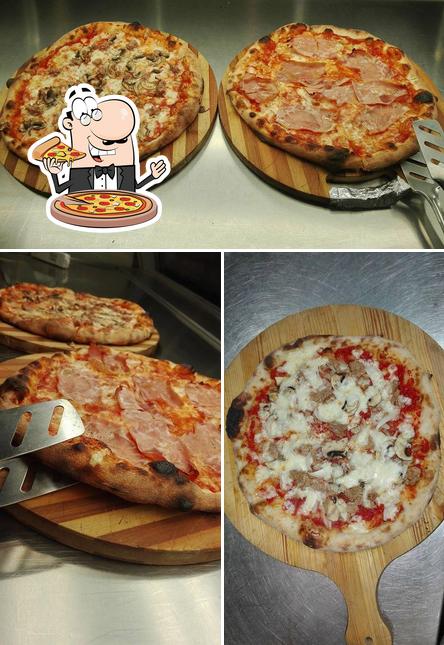 A Gran Caffè, puoi ordinare una bella pizza