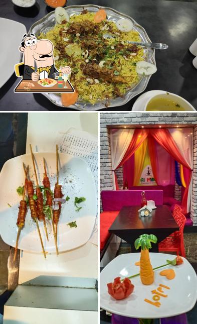 Food at AL MYN Multicuisine Restaurant