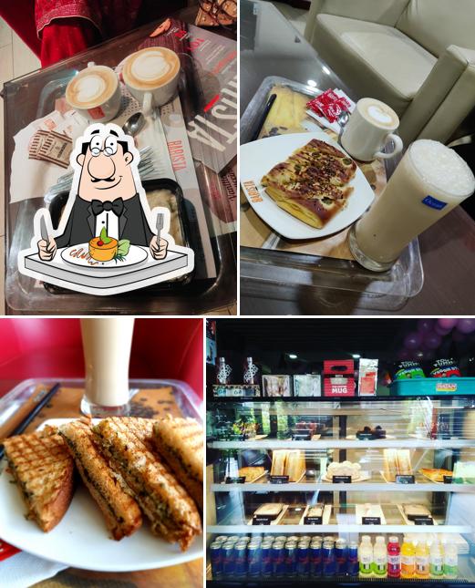 Food at Barista - Times Square Mall