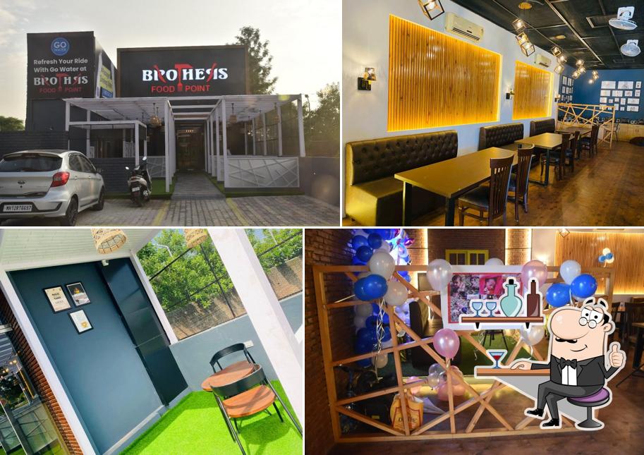 The interior of Brother's Food Point