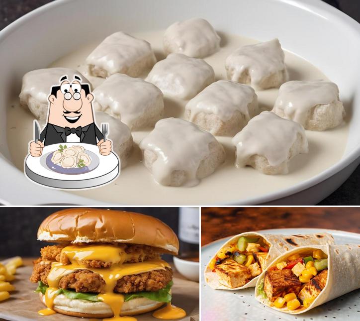 Dumplings at Crunchos