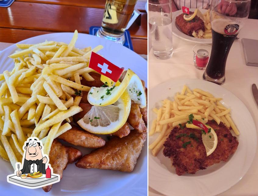 Assaggia un piatto di chips a Restaurant - Gasthof Engel Oberentfelden