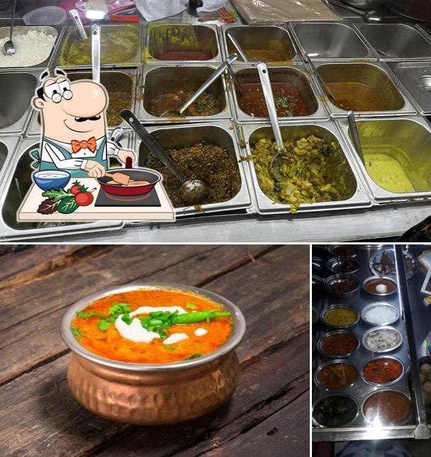 Chicken curry at Hotel Naivedya POLI BHAJI KENDRA