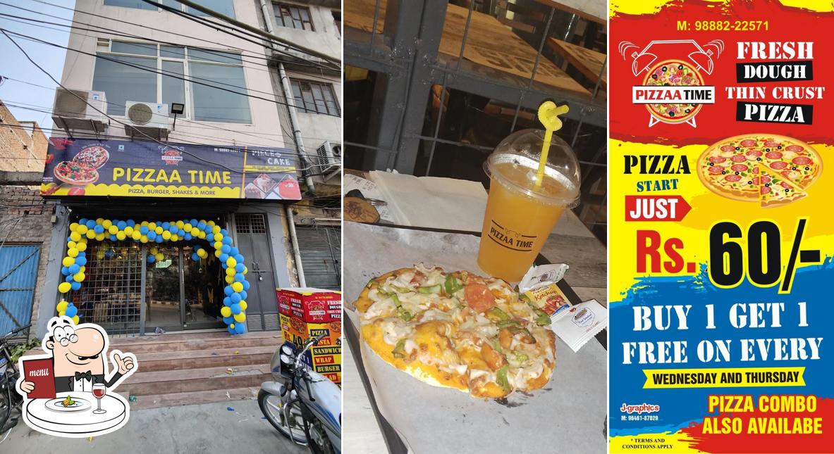 Food at PIZZAA TIME