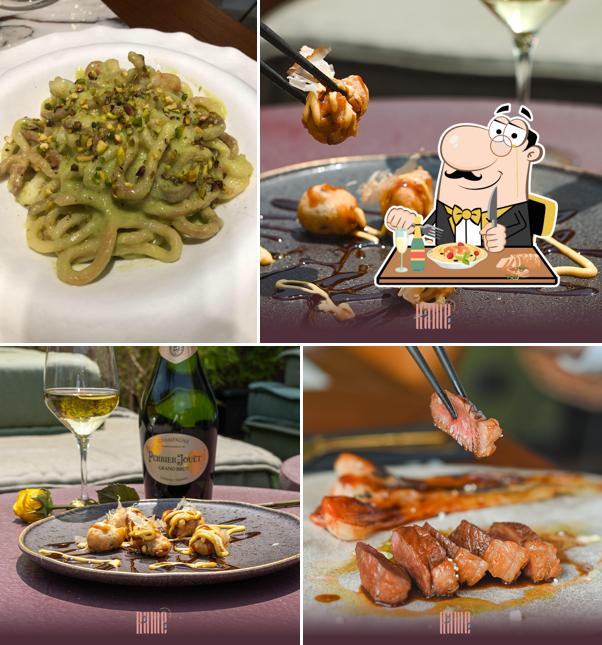 Cibo al Ristorante Rame