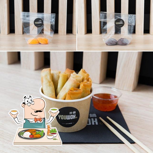 Nourriture à YouWok Tournai