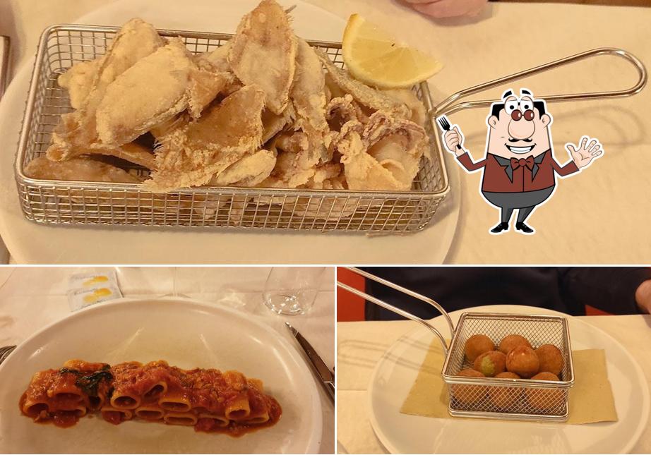 Cibo al Trattoria degli Artisti
