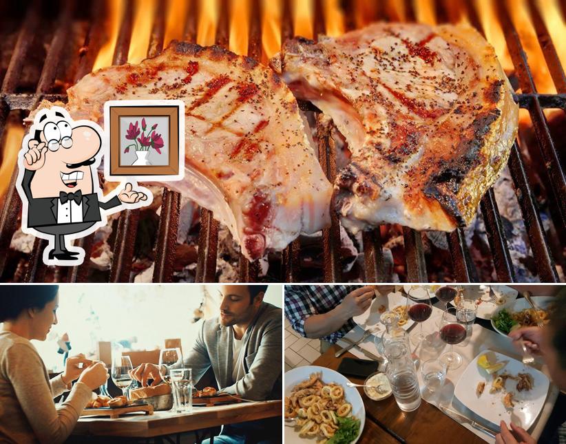 Ristorante Pizzeria Il Ponte si caratterizza per la interni e cibo