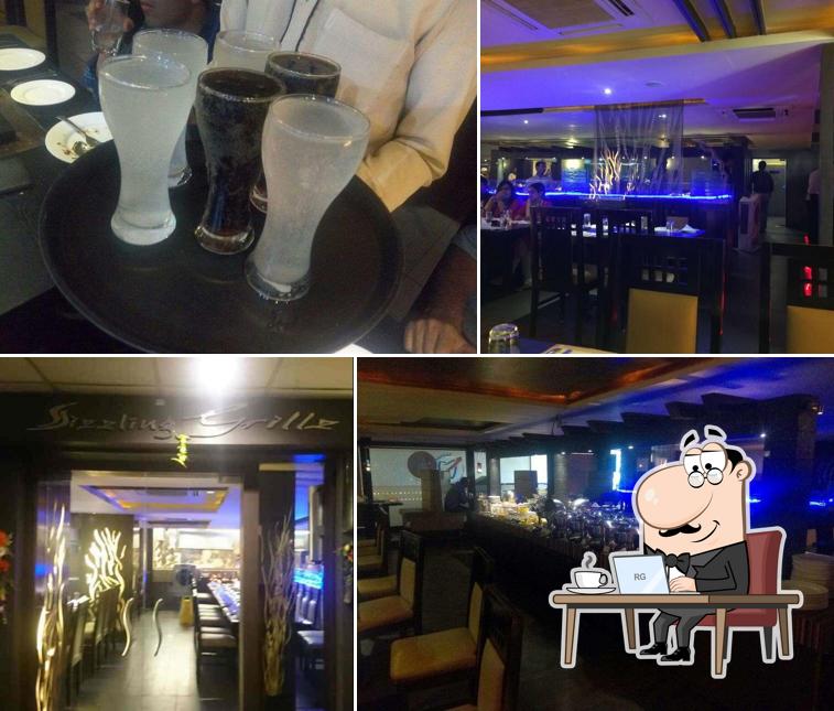Check out how Sizzling Grillz looks inside