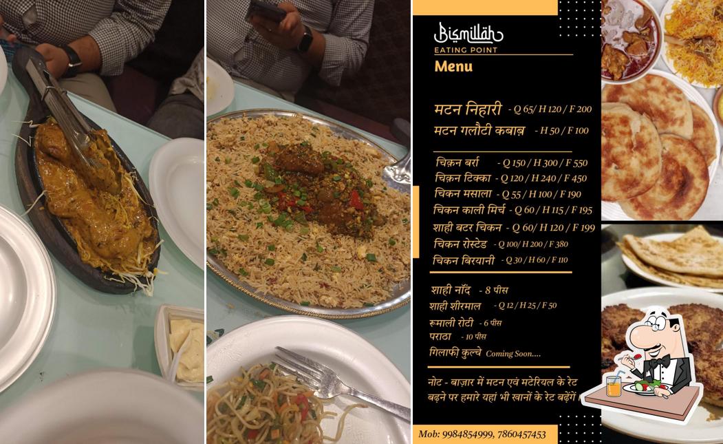 Food at Bismillah Eating Point Restaurant