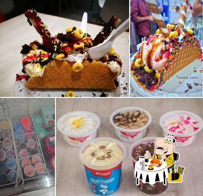 Ice cream at Havmor Ice Cream (Sree Lakshmi Ganapathi Ice Cream Parlour and Xerox)