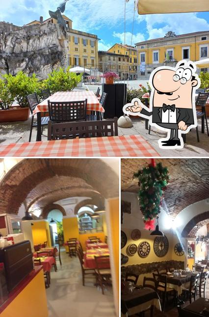 Siediti a un tavolo di Ristorante pizzeria il torrione